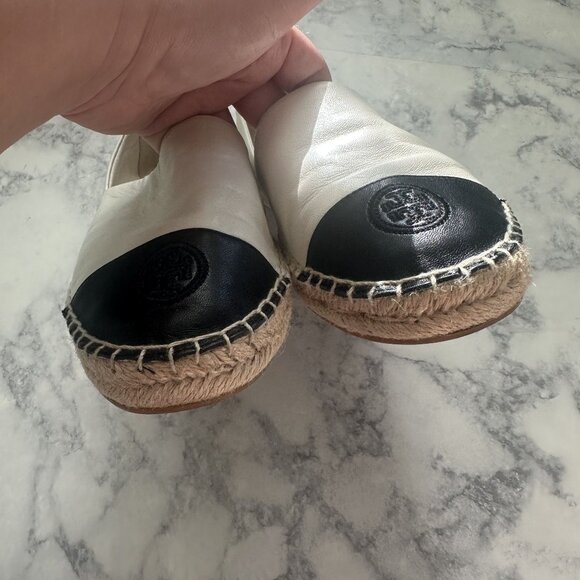 Tory Burch Color Block Espadrille Flats - Picture 10 of 13